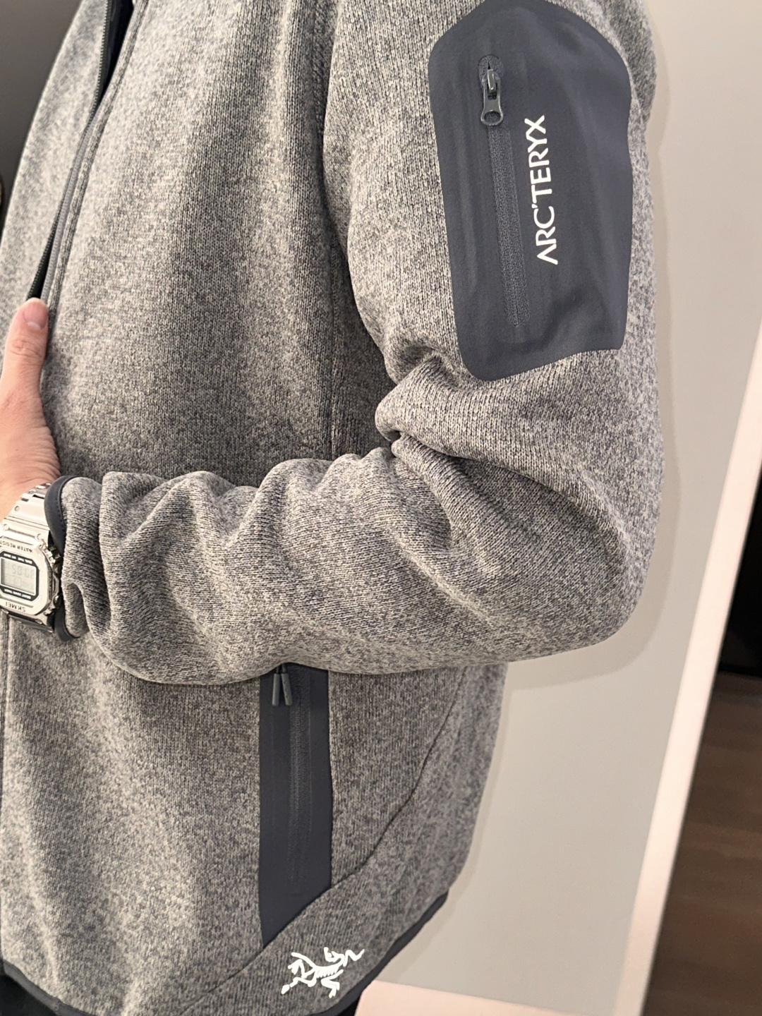 ARC‘TERYX始祖鸟COVERT CARDIGAN户外保暖抓绒衫开衫外套 超火爆海外版.采用岛国進口