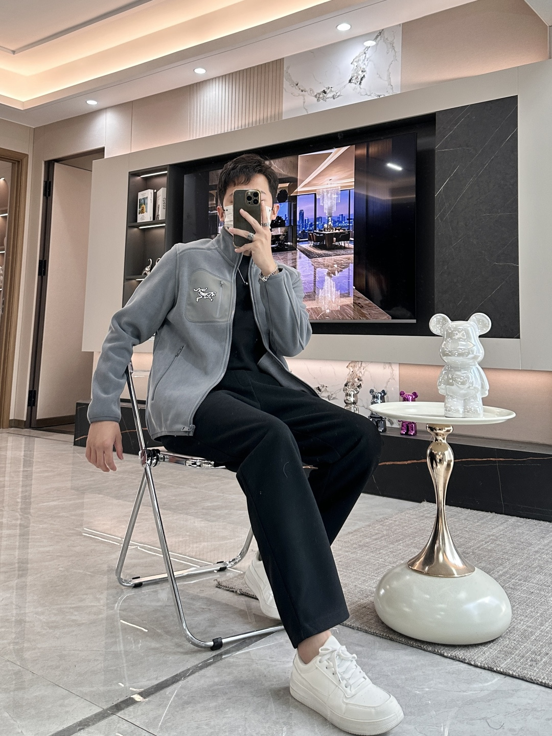 💙ARC'TERYX始祖鸟 KYANITE HOODY 保暖 男士抓绒衫始祖鸟这款摇粒绒外套，可作为中间