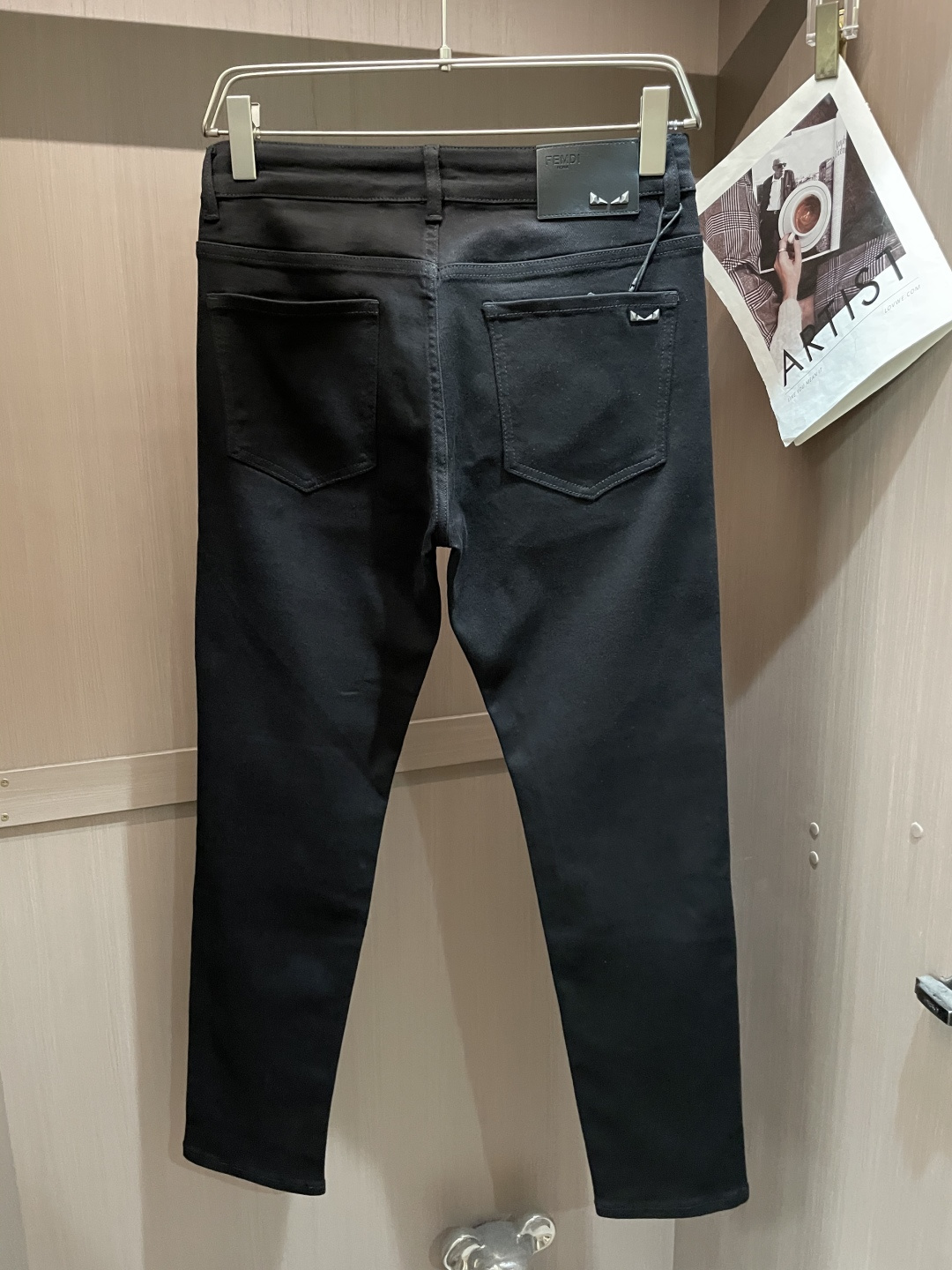 FD 2025新款！高端订制修身商务直筒牛仔裤 原版五金辅料 日常商务休闲都完全适用的款，上身效果超正，