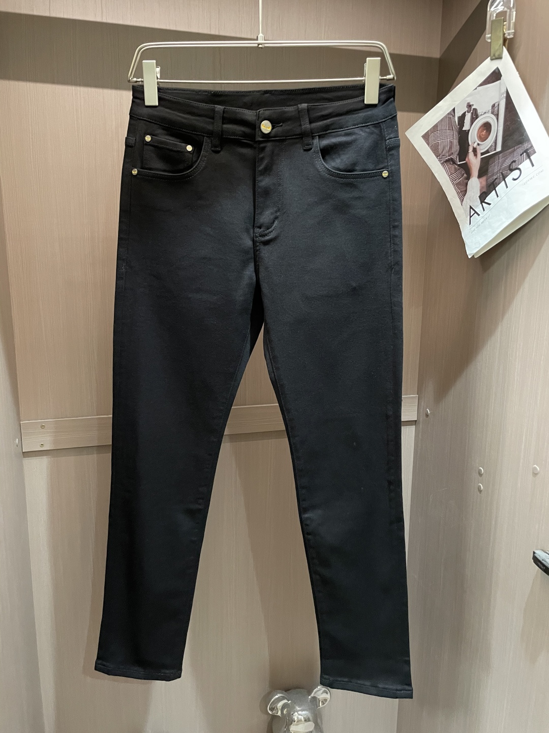 FD 2025新款！高端订制修身商务直筒牛仔裤 原版五金辅料 日常商务休闲都完全适用的款，上身效果超正，