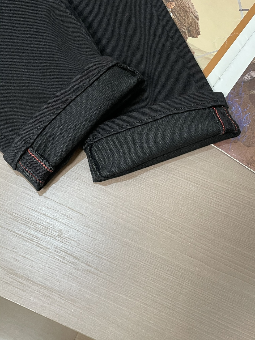 FD 2025新款！高端订制修身商务直筒牛仔裤 原版五金辅料 日常商务休闲都完全适用的款，上身效果超正，