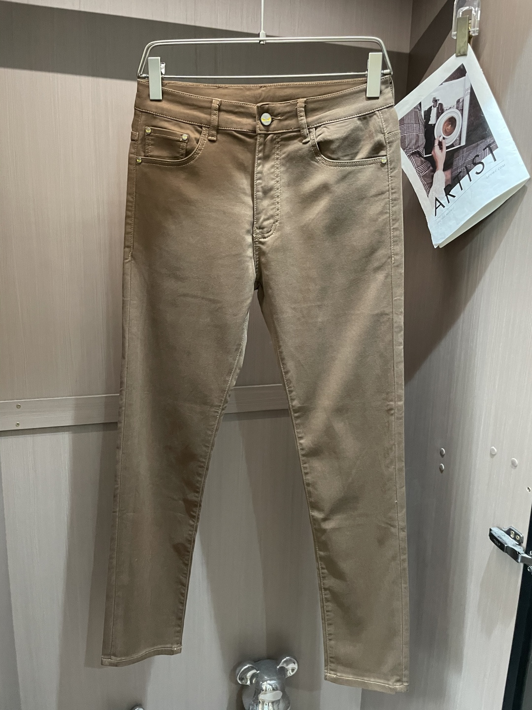 FD 2025新款！高端订制修身商务直筒牛仔裤 原版五金辅料 日常商务休闲都完全适用的款，上身效果超正，