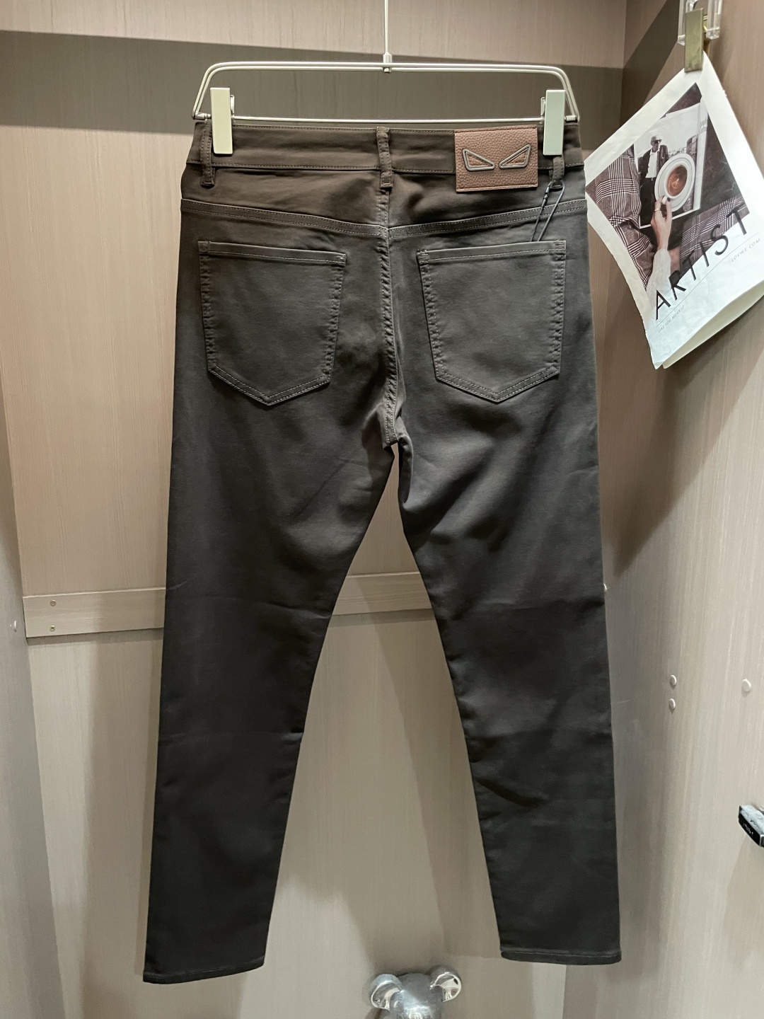 FD 2025新款！高端订制修身商务直筒牛仔裤 原版五金辅料 日常商务休闲都完全适用的款，上身效果超正，