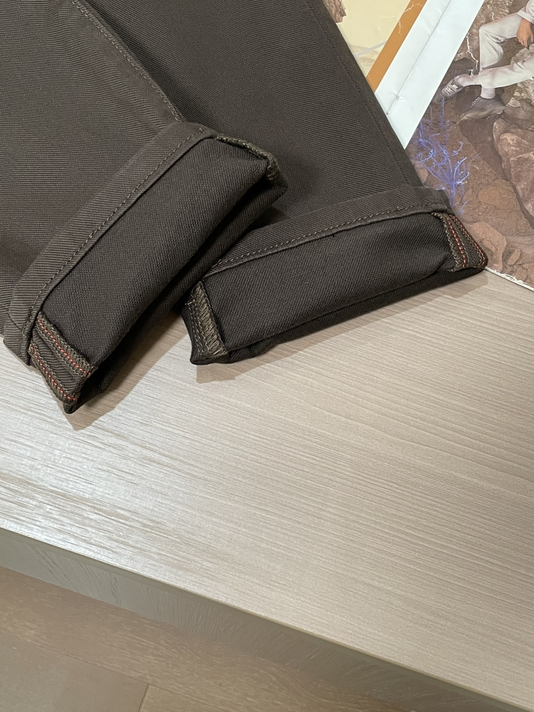 FD 2025新款！高端订制修身商务直筒牛仔裤 原版五金辅料 日常商务休闲都完全适用的款，上身效果超正，