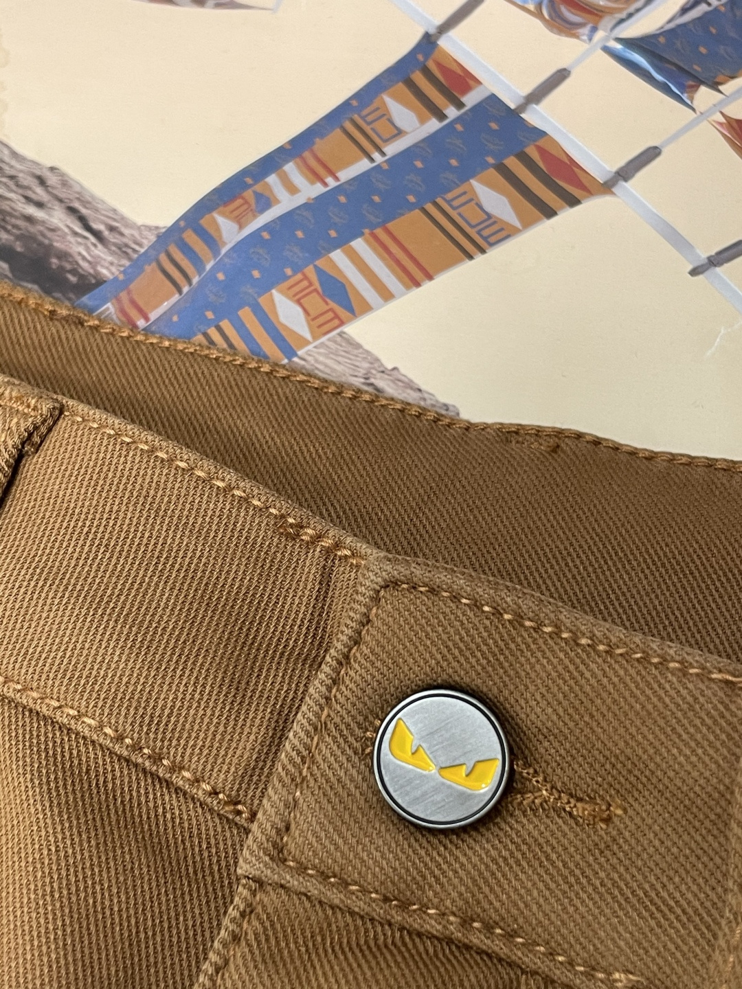 FD 2025新款！高端订制修身商务直筒牛仔裤 原版五金辅料 日常商务休闲都完全适用的款，上身效果超正，