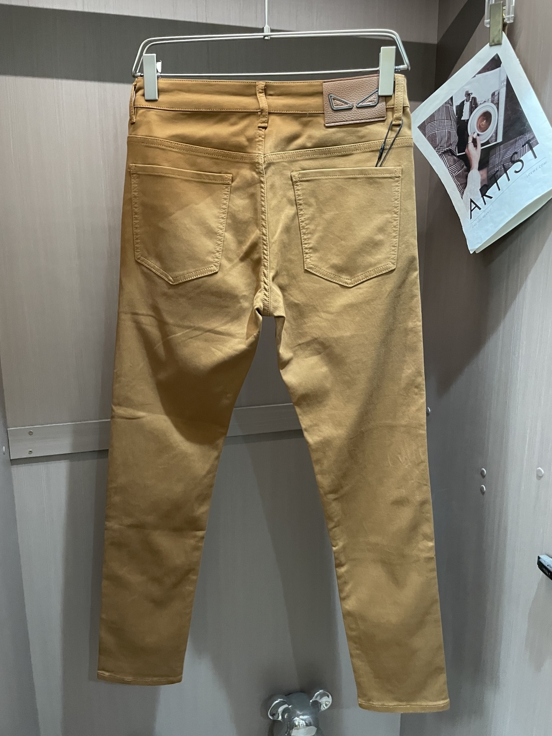 FD 2025新款！高端订制修身商务直筒牛仔裤 原版五金辅料 日常商务休闲都完全适用的款，上身效果超正，