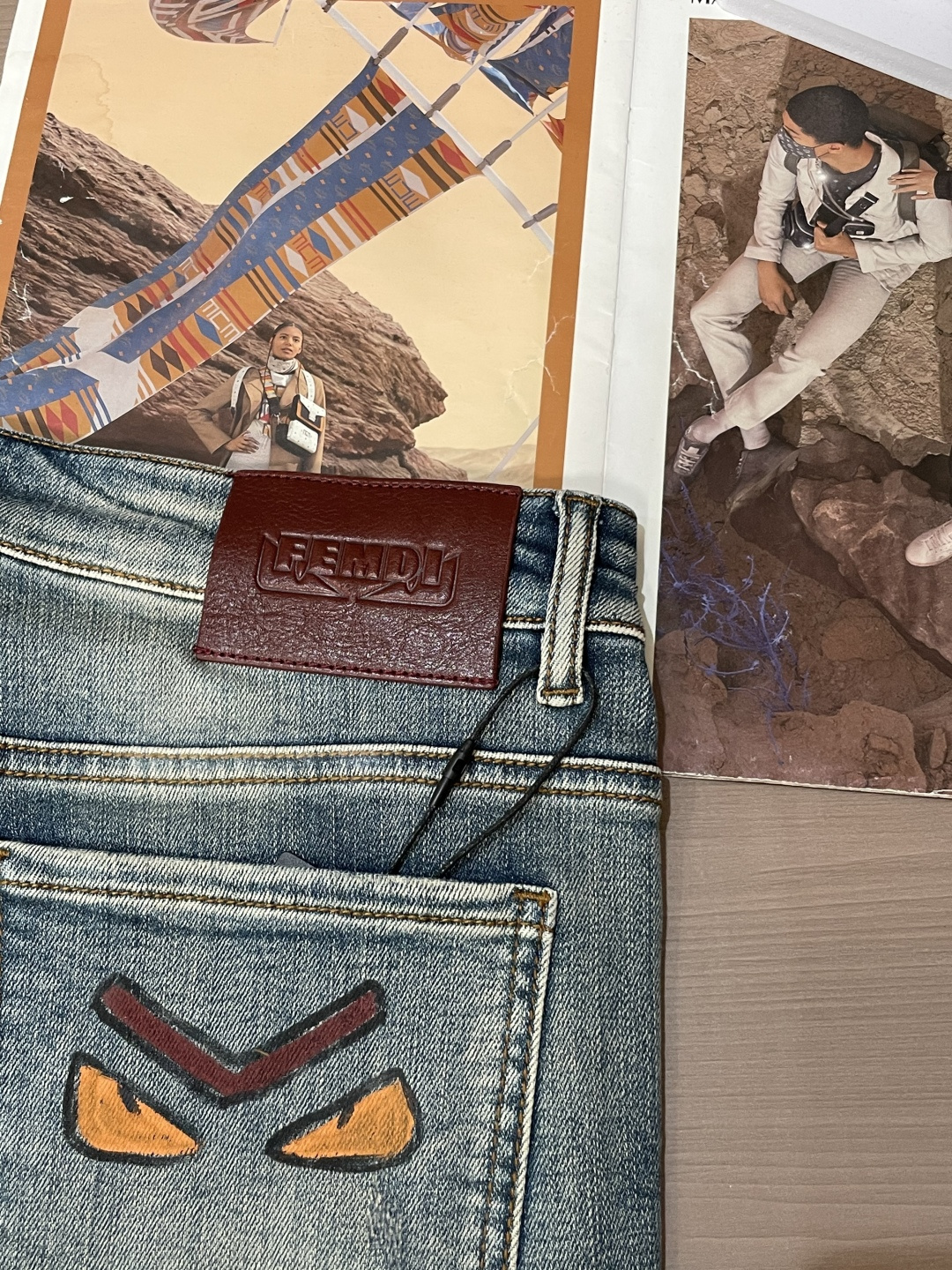 FD 2025新款！高端订制修身商务直筒牛仔裤 原版五金辅料 日常商务休闲都完全适用的款，上身效果超正，