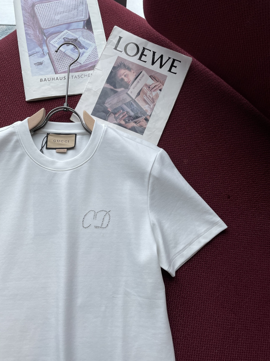 Gucc 2025秋冬 男士短袖 专柜的最经典系列 最简单基础的经典款 很简单 重点看面料这次我们拿到的