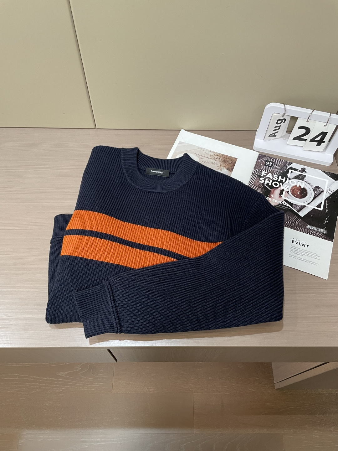 杰尼亚 重磅推荐！2025aw秋冬新款 专柜同步 时尚经典基础款针织衫 秋冬必备款 采用针织衫加厚毛衣，