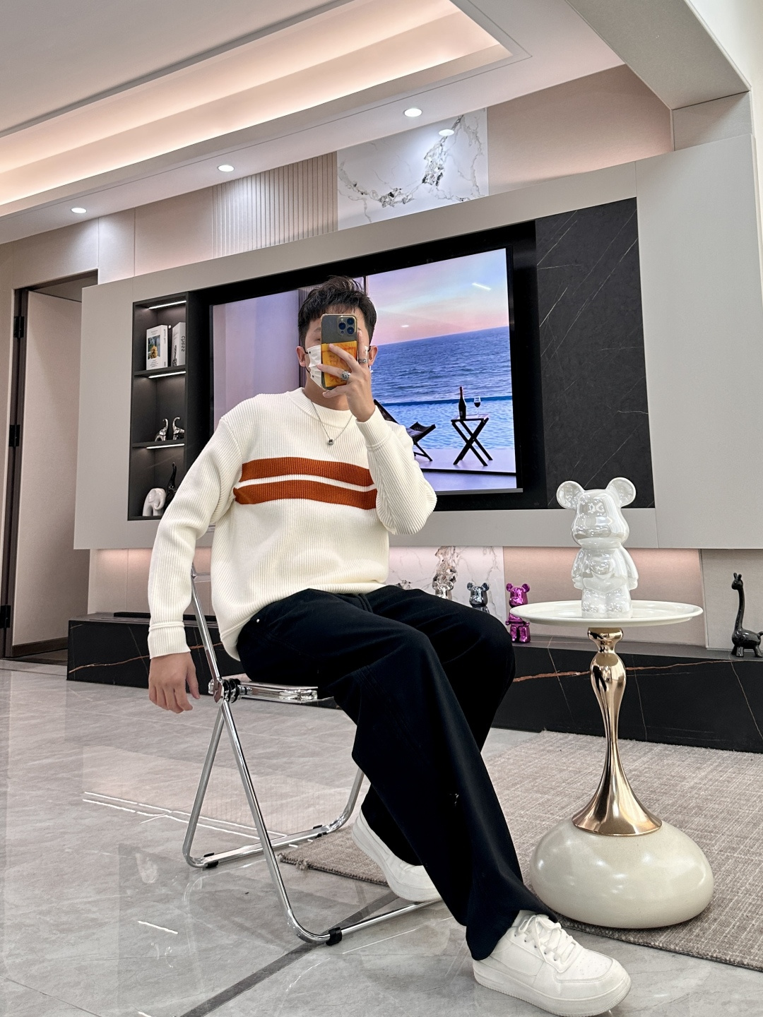 杰尼亚 重磅推荐！2025aw秋冬新款 专柜同步 时尚经典基础款针织衫 秋冬必备款 采用针织衫加厚毛衣，