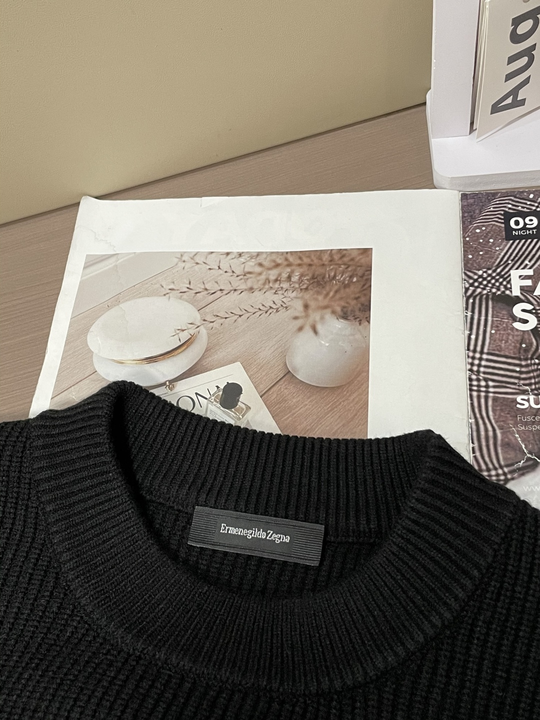 杰尼亚 重磅推荐！2025aw秋冬新款 专柜同步 时尚经典基础款针织衫 秋冬必备款 采用针织衫加厚毛衣，