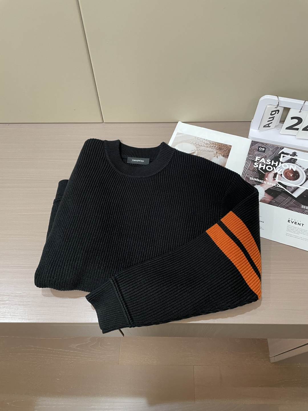 杰尼亚 重磅推荐！2025aw秋冬新款 专柜同步 时尚经典基础款针织衫 秋冬必备款 采用针织衫加厚毛衣，