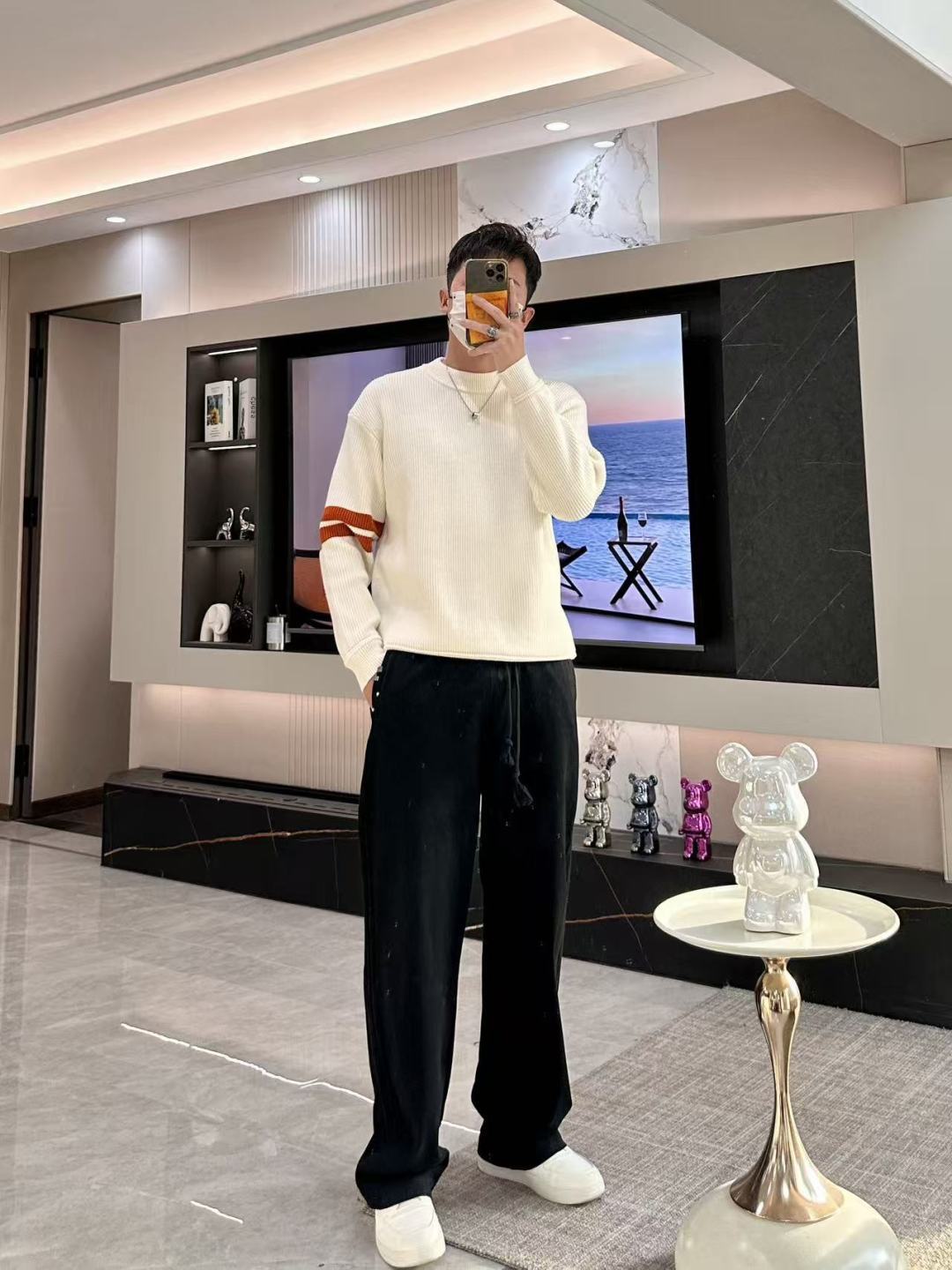 杰尼亚 重磅推荐！2025aw秋冬新款 专柜同步 时尚经典基础款针织衫 秋冬必备款 采用针织衫加厚毛衣，