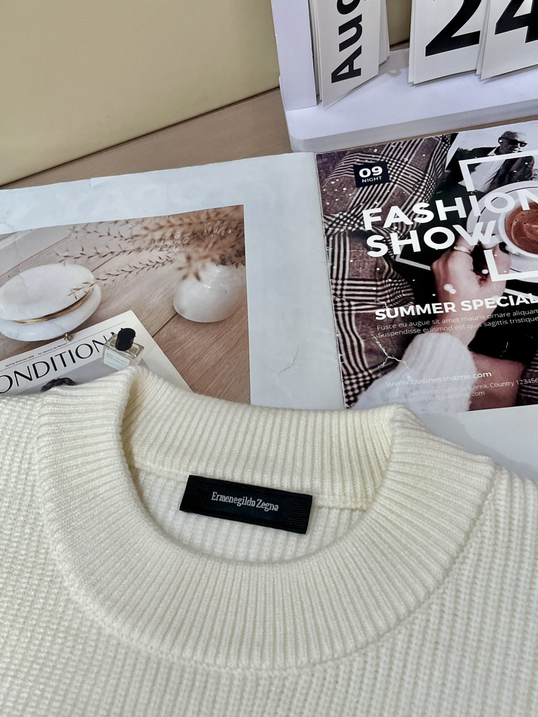 杰尼亚 重磅推荐！2025aw秋冬新款 专柜同步 时尚经典基础款针织衫 秋冬必备款 采用针织衫加厚毛衣，