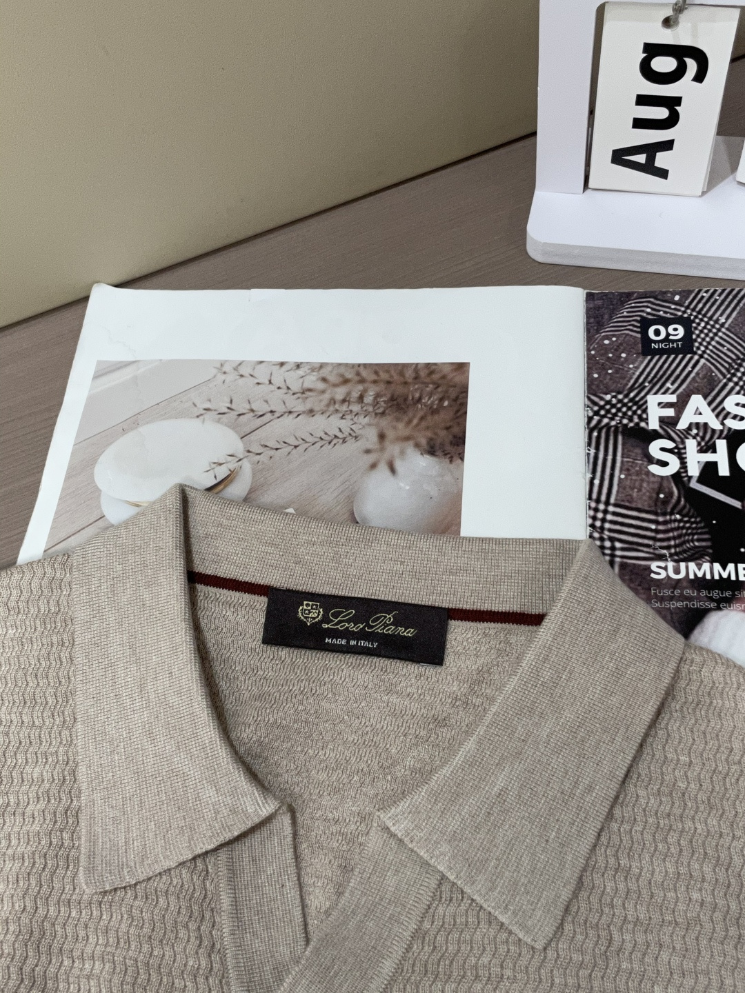 lP🆕家 2025春夏最新男士无纽扣翻领长袖针织衫，精选羊毛羊绒混纺面料制成， 80支超柔织物，14针密