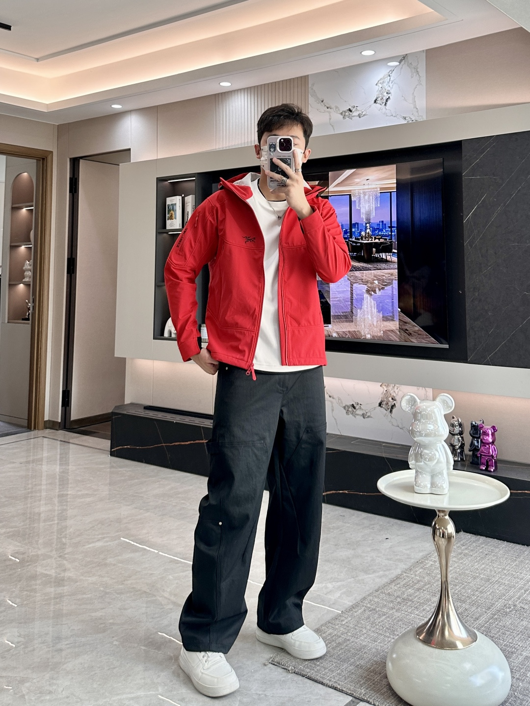 Arcteryx/始祖鸟 2025春秋新款软壳连帽夹克冲锋衣外套这款GAMMALT夹克采用轻薄耐磨的WE