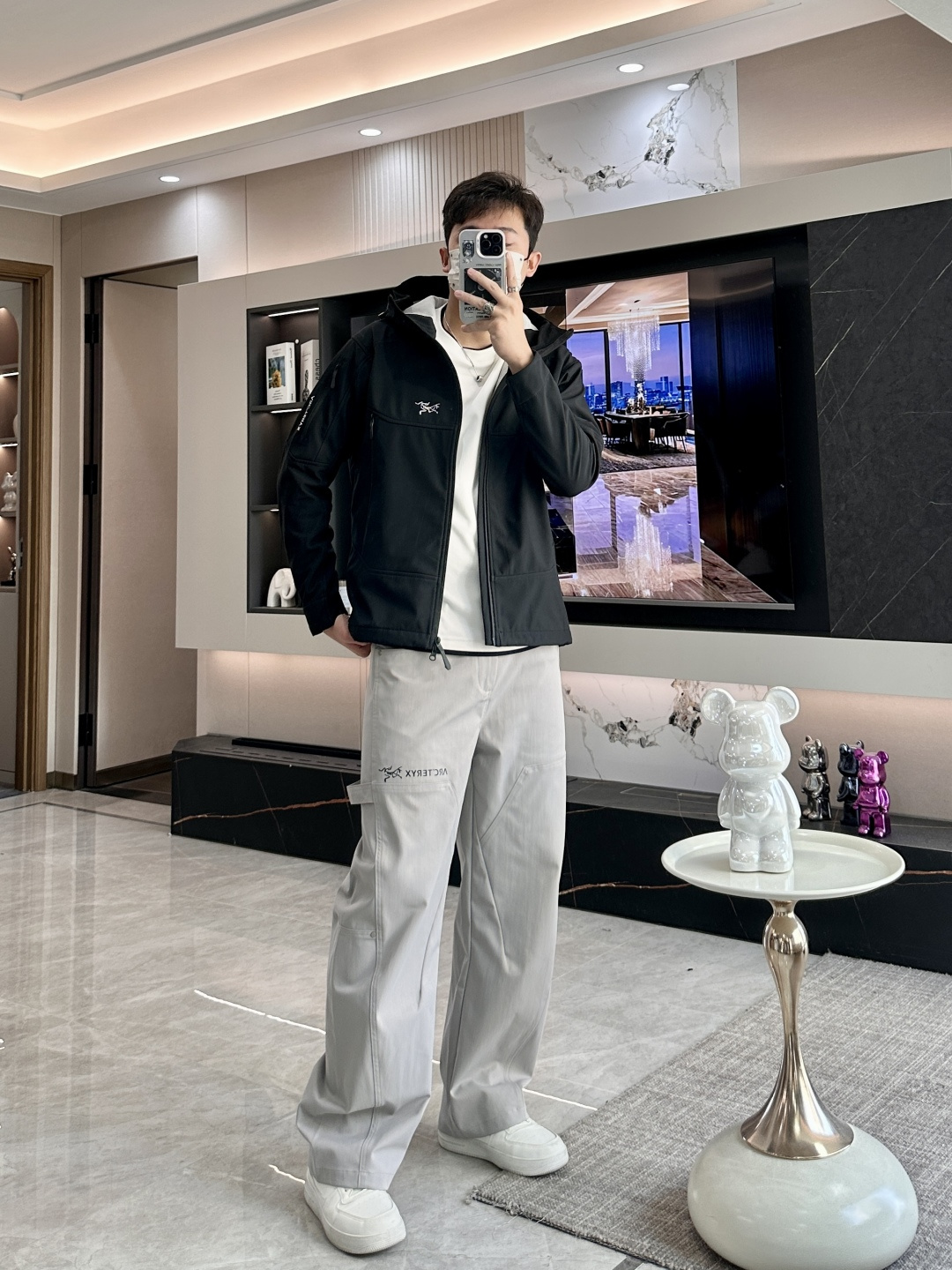 Arcteryx/始祖鸟 2025春秋新款软壳连帽夹克冲锋衣外套这款GAMMALT夹克采用轻薄耐磨的WE