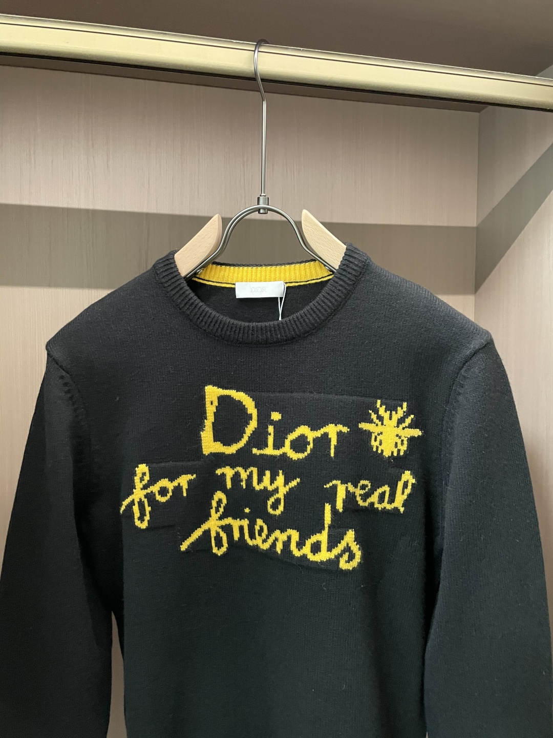 Dior 毛衣 秋冬最新系列，专柜1:1顶级复刻，全品相！加厚款，潮人必备单品！懂货的老铁赶紧下手，面料：100%羊毛 