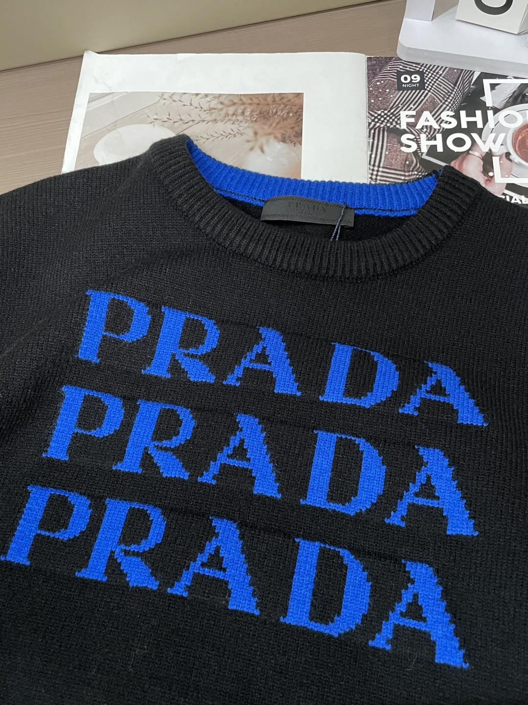 Prad 毛衣 秋冬最新系列，专柜1:1顶级复刻，全品相！加厚款，潮人必备单品！懂货的老铁赶紧下手，面料：100%羊毛 
