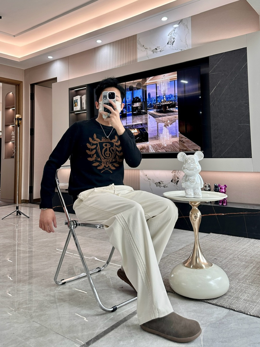 BUR 毛衣 秋冬最新系列，专柜1:1顶级复刻，全品相！加厚款，潮人必备单品！懂货的老铁赶紧下手，面料：100%羊毛 尺