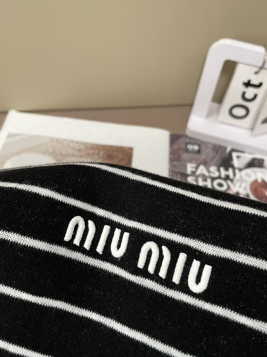 2025SS miumiu秋冬新款条纹长袖 爆款定制纯棉面料 重工洗水，面料舒适🈶️质感 码数：M-2X