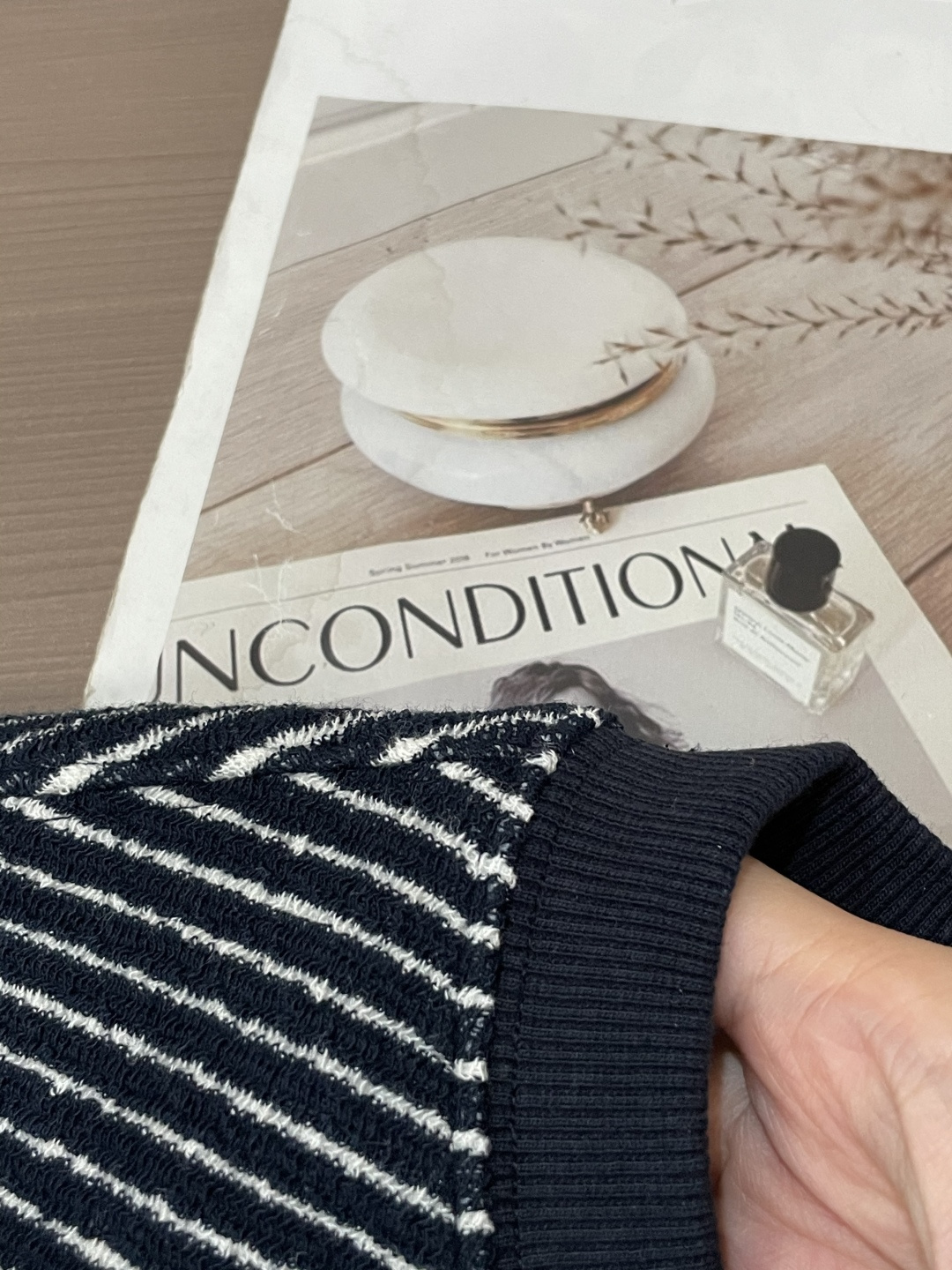 2025SS miumiu秋冬新款条纹长袖 爆款定制纯棉面料 重工洗水，面料舒适🈶️质感 码数：S-2X