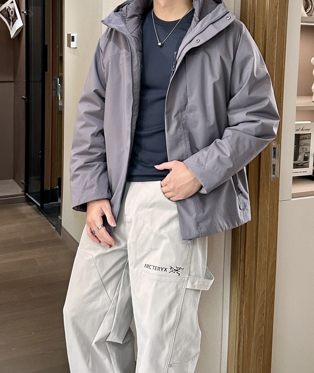 始祖鸟-官网同款，市场最高版本；软壳系列，2025秋冬新款棉衣外套，里面加厚加绒保暖性更强/面料选用爽滑