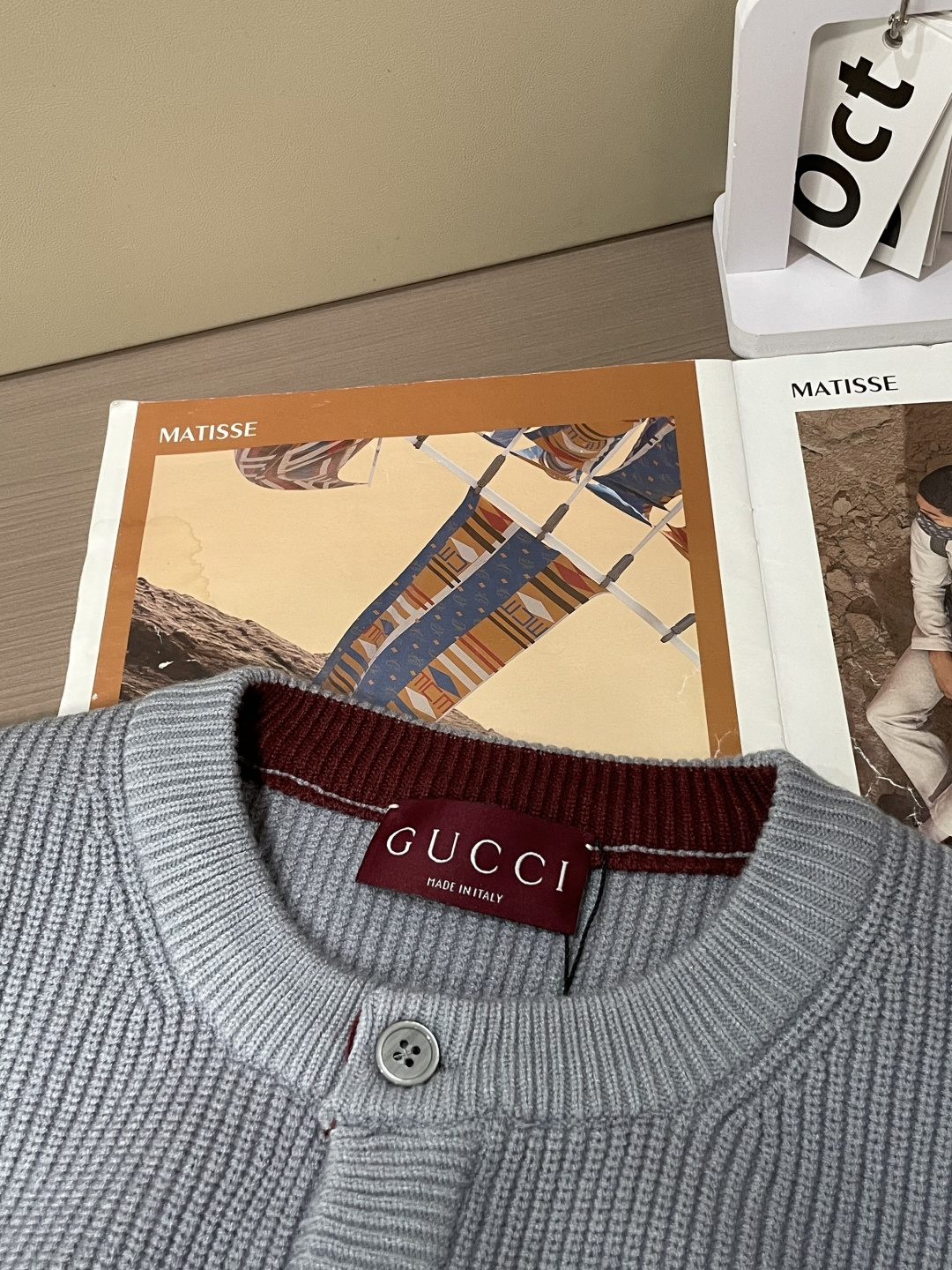 Gucc 2025秋冬新款/针织开衫毛衣休闲百搭男女同款年度最高逼格神级单品，真材实料打造无敌口碑，时髦