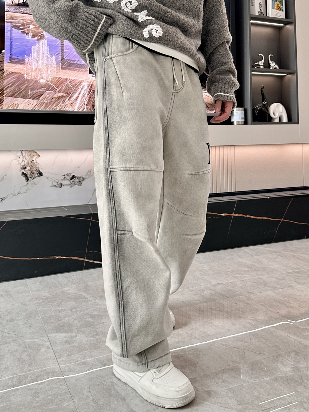 马吉拉 2025秋冬最新系列男士加厚休闲裤！内里加绒，非常保暖，北方的宝子们赶紧备上！采用客供弹力柔棉材