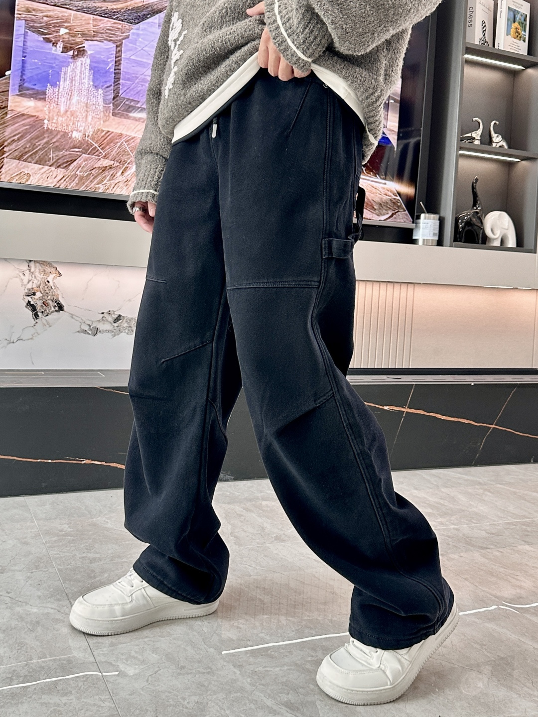 始祖鸟 2025秋冬最新系列男士加厚休闲裤！内里加绒，非常保暖，北方的宝子们赶紧备上！采用客供弹力柔棉材