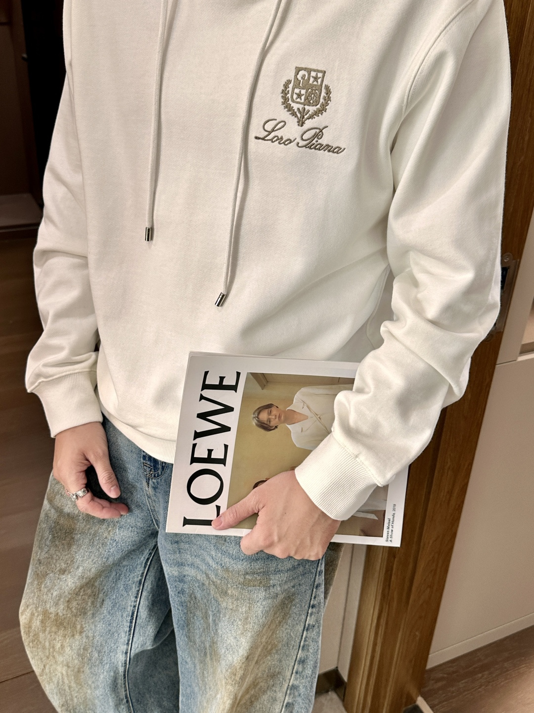 lP🆕 套头连帽卫衣；经典套头男女同款，简约大气系列单品，低调奢华大气百搭款！卫衣选用客供100%高克重