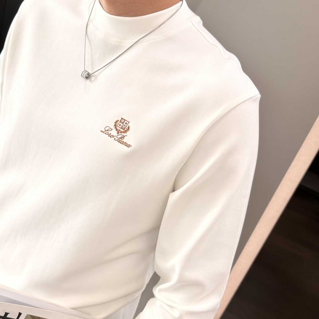 lP🆕 1965秋冬新款长袖，定制面料，独特工艺logo，舒适性与透气性兼优，柔软抗皱弹性和垂性极佳，无