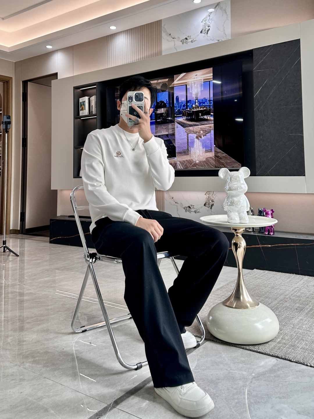 lP🆕 1965秋冬新款长袖，定制面料，独特工艺logo，舒适性与透气性兼优，柔软抗皱弹性和垂性极佳，无