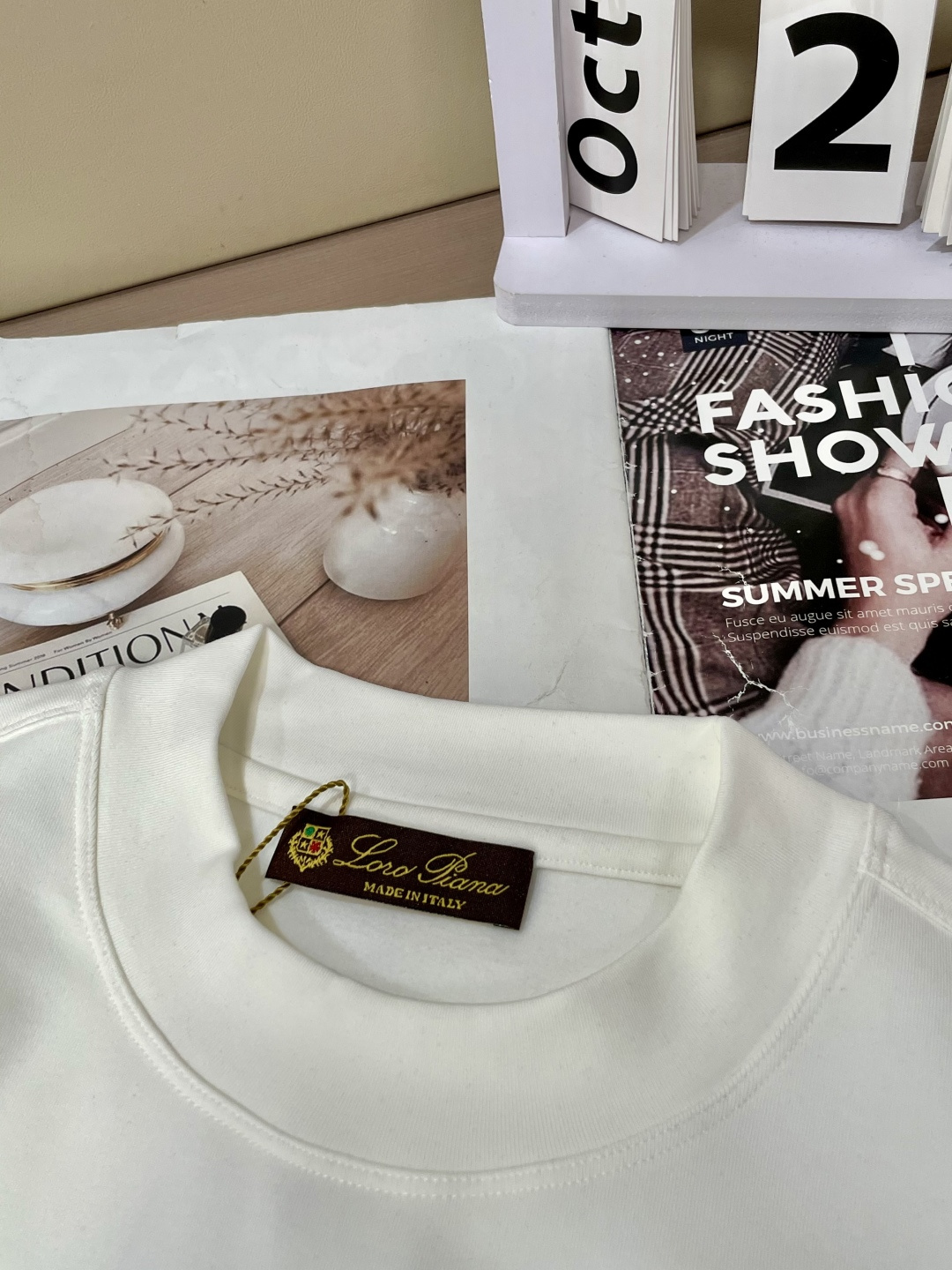 lP🆕 1965秋冬新款长袖，定制面料，独特工艺logo，舒适性与透气性兼优，柔软抗皱弹性和垂性极佳，无