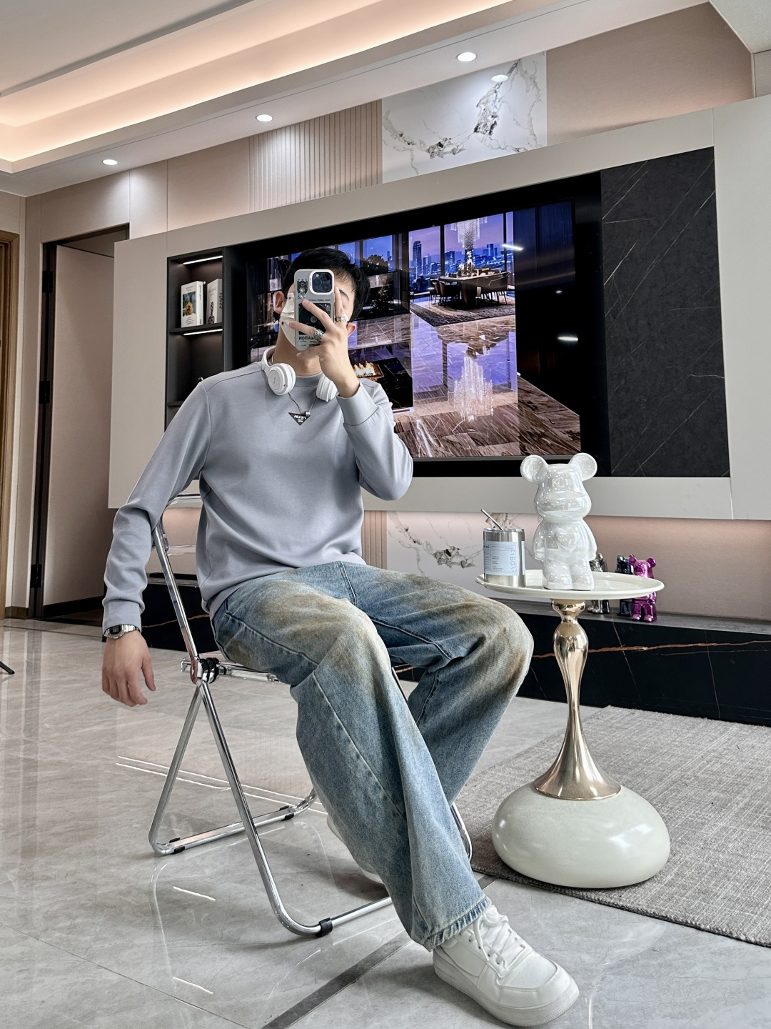 Prad 2025秋冬新款长袖，定制面料，独特工艺logo，舒适性与透气性兼优，柔软抗皱弹性和垂性极佳，