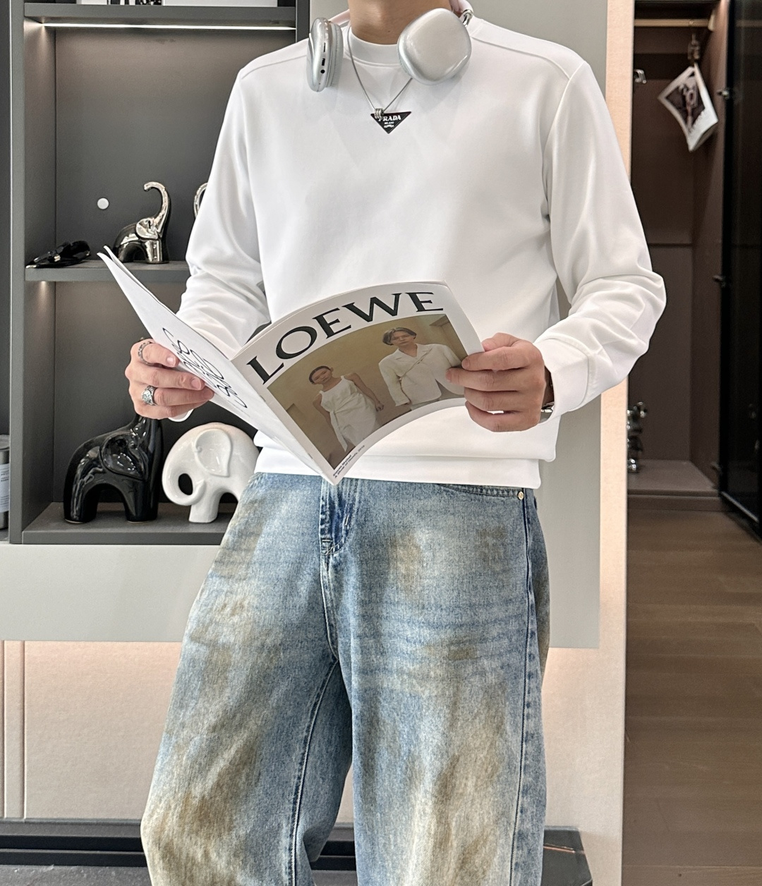 Prad 2025秋冬新款长袖，定制面料，独特工艺logo，舒适性与透气性兼优，柔软抗皱弹性和垂性极佳，