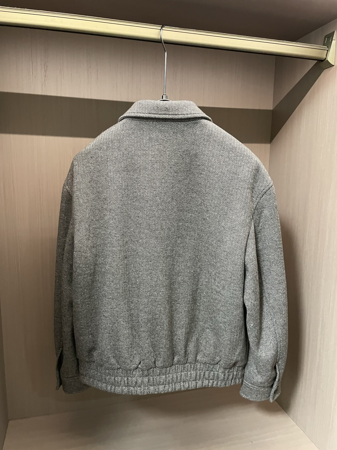 秋冬新款BC老钱风轻奢毛呢外套，精英男士必备高端毛呢休闲衬衣领夹克。意大利代工出品，领先各大买手店发布。