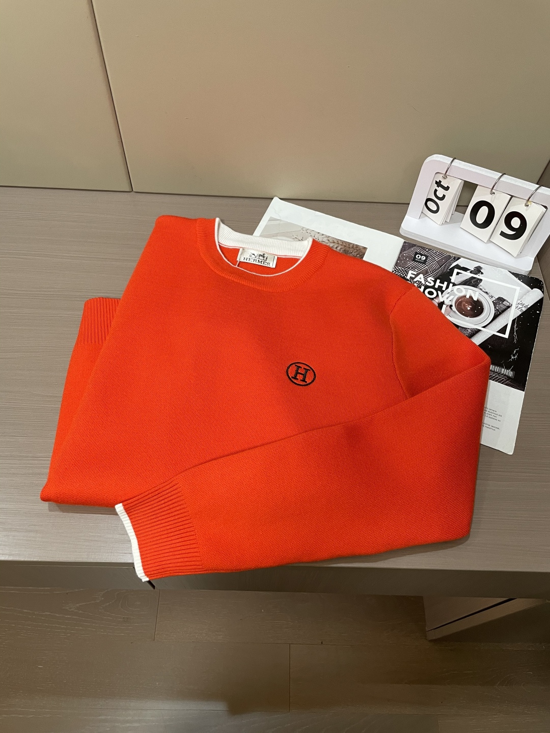 爱🐎仕 重磅推荐！2025aw秋冬新款 专柜同步 时尚经典针织衫 秋冬必备款 采用针织衫加厚毛衣，精致简