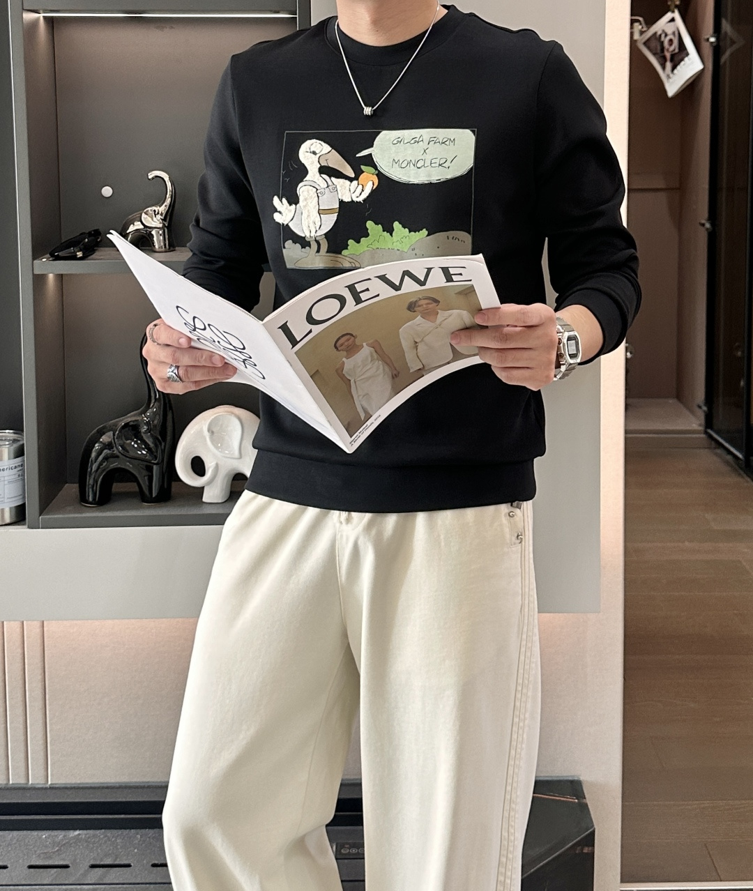 蒙口 2025秋冬新款长袖，定制面料，独特工艺logo，舒适性与透气性兼优，柔软抗皱弹性和垂性极佳，无论