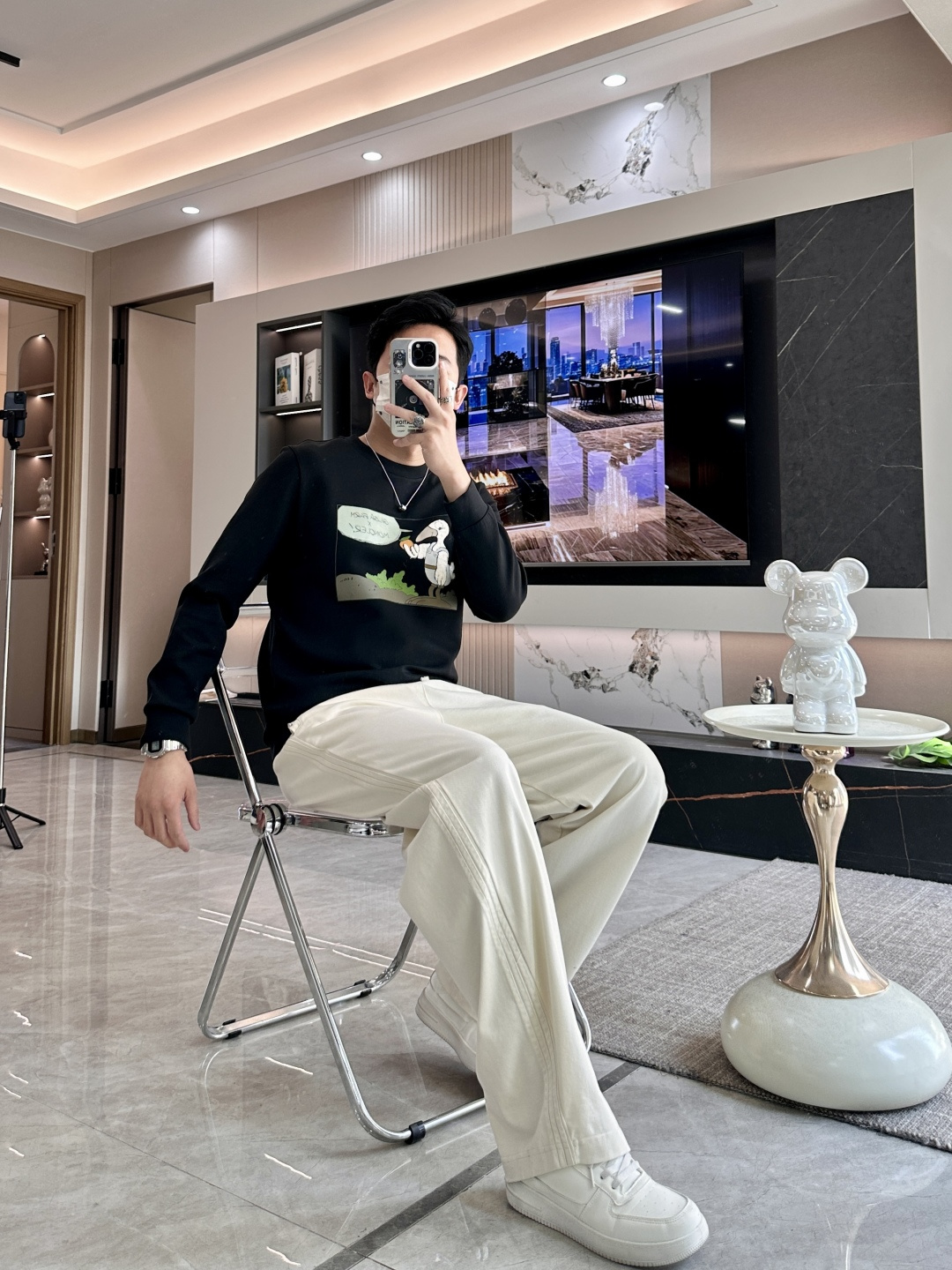 蒙口 2025秋冬新款长袖，定制面料，独特工艺logo，舒适性与透气性兼优，柔软抗皱弹性和垂性极佳，无论