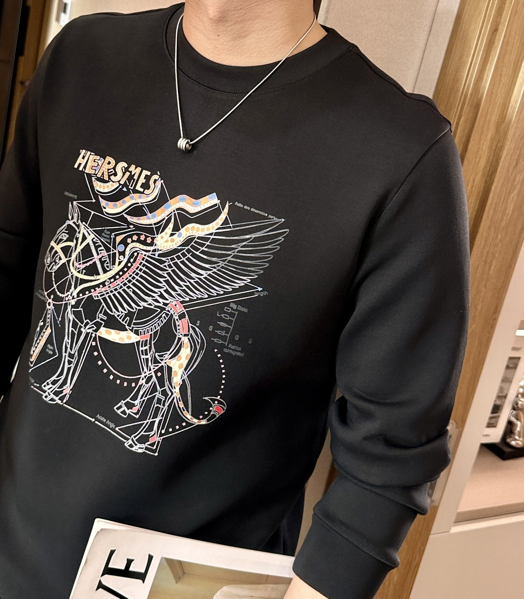 爱🐎仕 2025秋冬新款长袖，定制面料，独特工艺logo，舒适性与透气性兼优，柔软抗皱弹性和垂性极佳，无