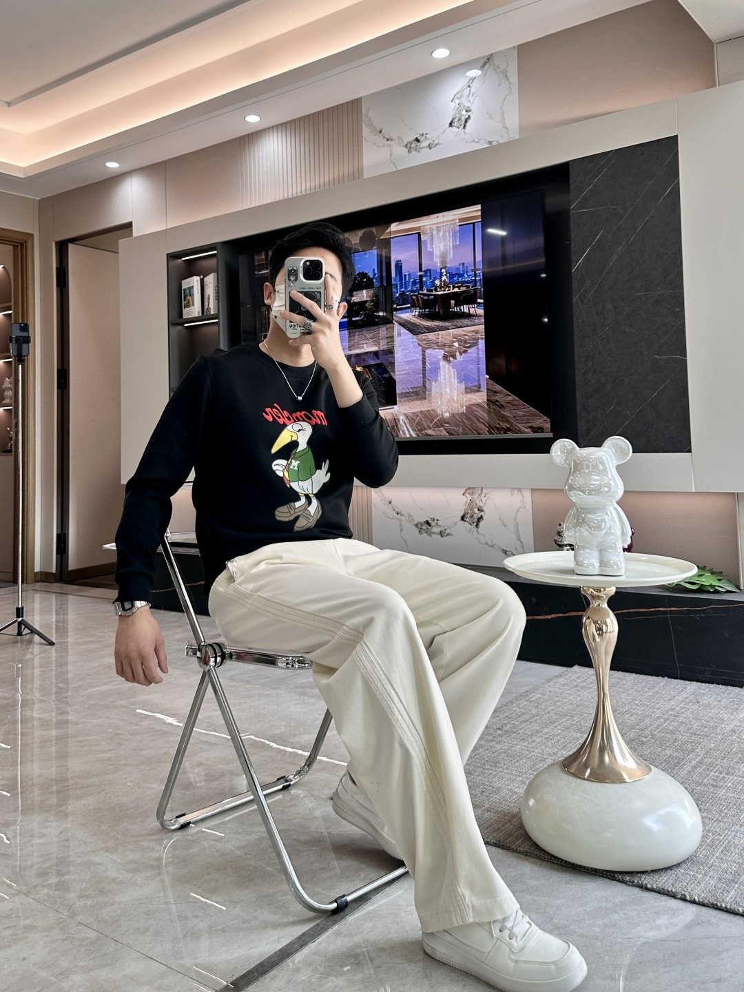 蒙口 2025秋冬新款长袖，定制面料，独特工艺logo，舒适性与透气性兼优，柔软抗皱弹性和垂性极佳，无论