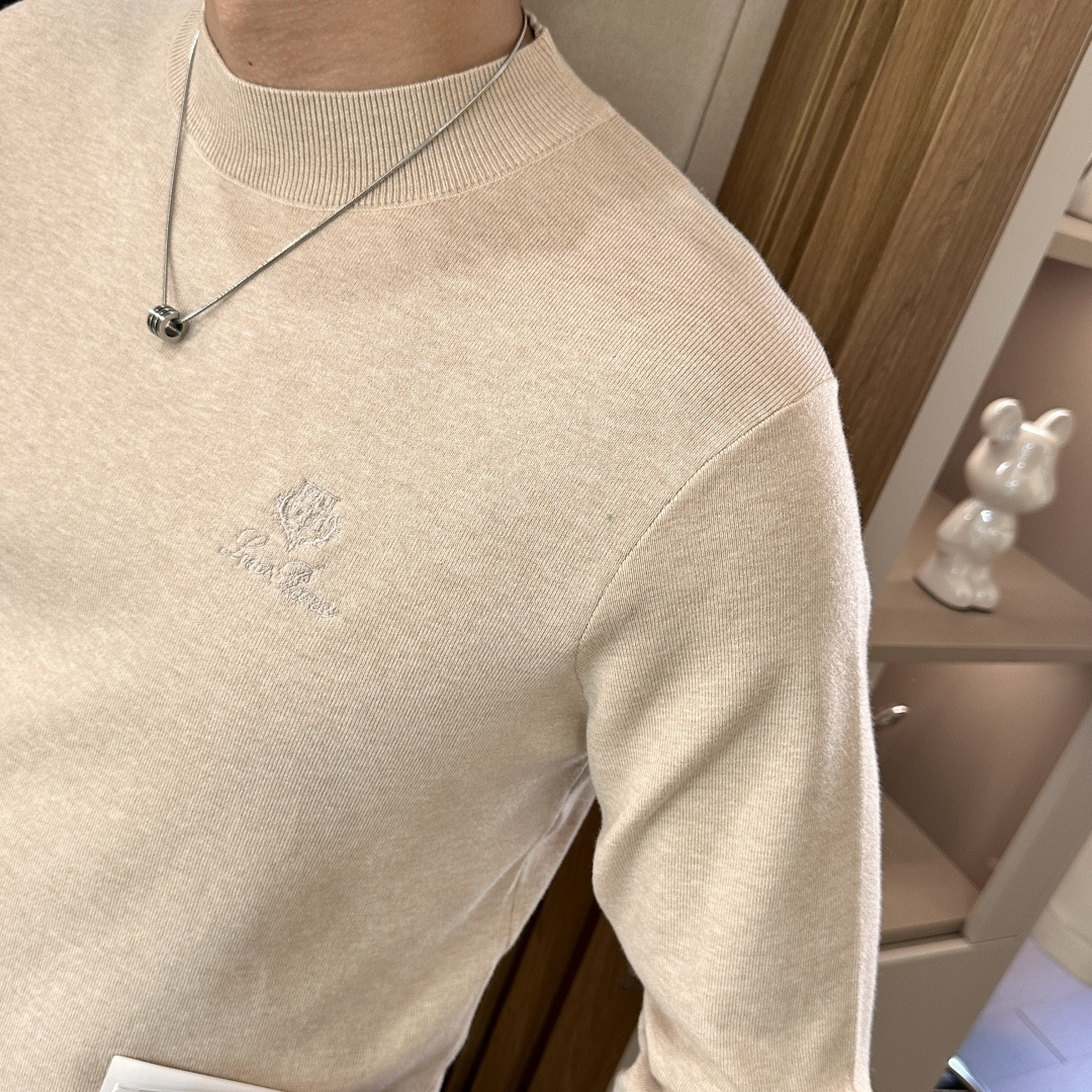 lP🆕 重磅推荐！2025aw秋冬新款 专柜同步 时尚经典基础款针织衫 秋冬必备款 采用针织衫加厚毛衣，