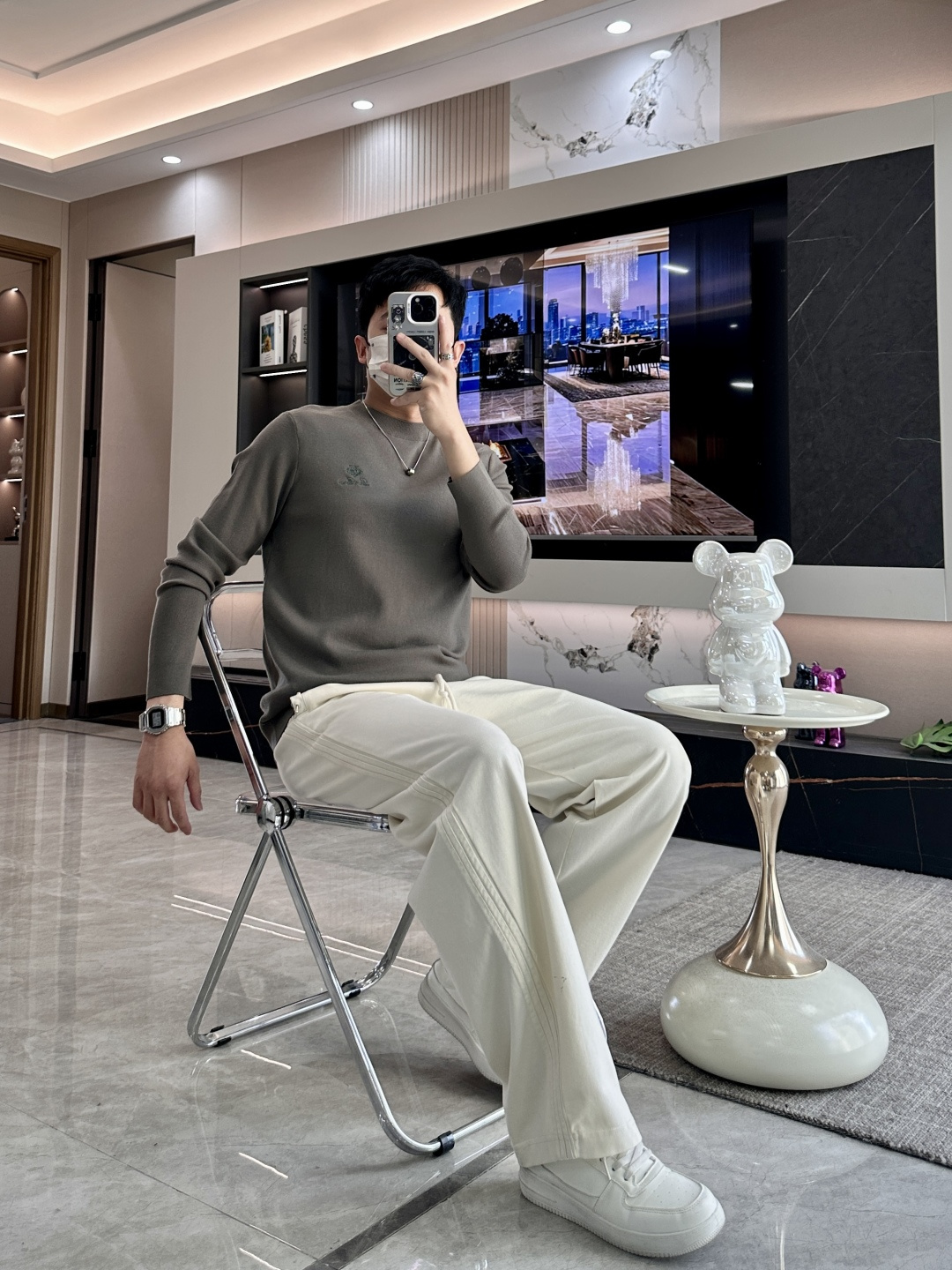 lP🆕 重磅推荐！2025aw秋冬新款 专柜同步 时尚经典基础款针织衫 秋冬必备款 采用针织衫加厚毛衣，