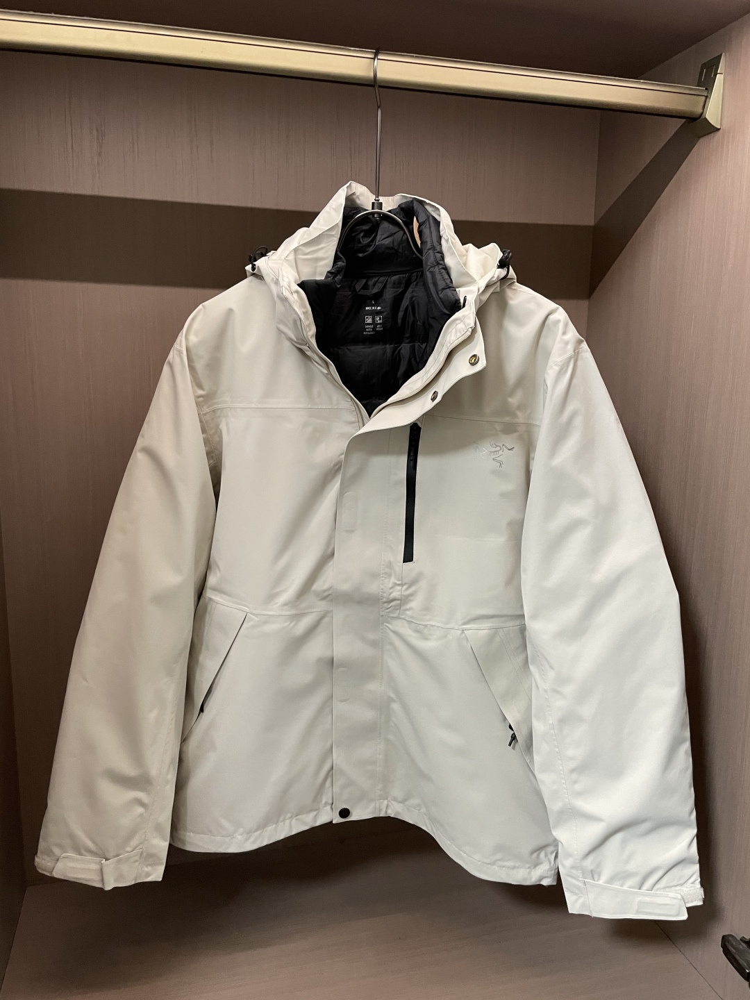 【Arctery始祖 AlPha SV 七代户外三合一冲锋衣 羽绒内胆 双拉链】 鸟家王炸款三合一冲锋衣