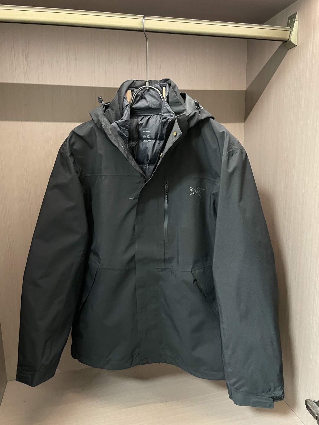 【Arctery始祖 AlPha SV 七代户外三合一冲锋衣 羽绒内胆 双拉链】 鸟家王炸款三合一冲锋衣