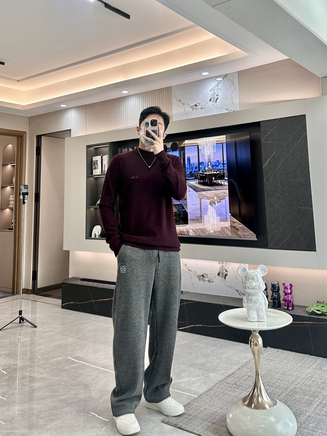 lp🆕 重磅推荐！2025aw秋冬新款 100%绵羊毛 专柜同步 时尚经典基础款针织衫 秋冬必备款 采用