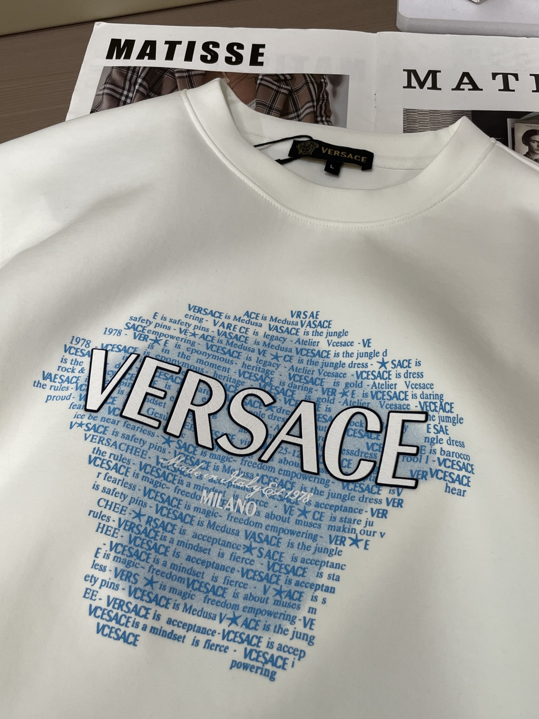 🌾 范思哲 圆领套头卫衣；经典套头男女同款，简约大气系列单品，低调奢华大气百搭款！卫衣选用客供100%高