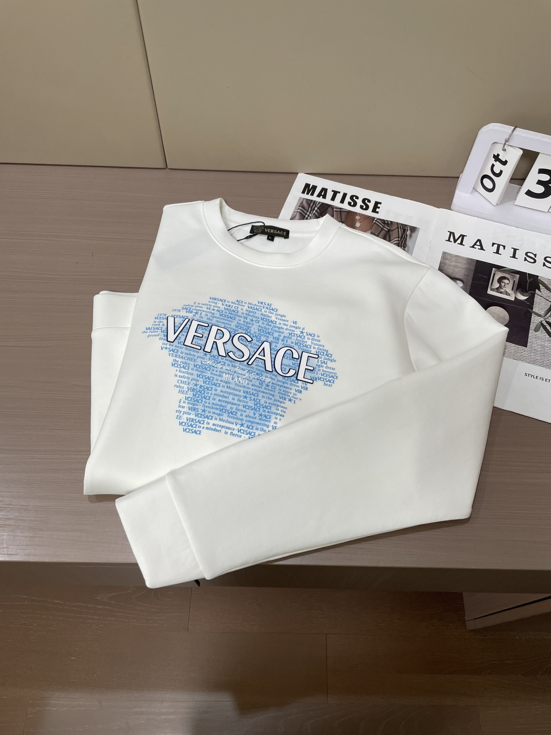 🌾 范思哲 圆领套头卫衣；经典套头男女同款，简约大气系列单品，低调奢华大气百搭款！卫衣选用客供100%高