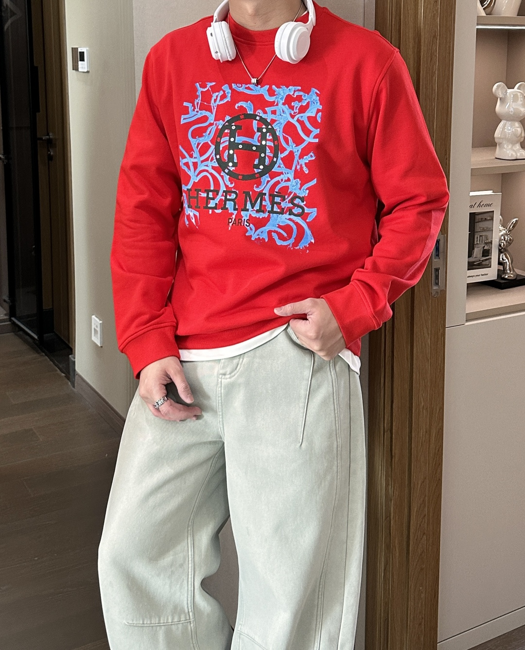 爱🐎仕/2025秋冬新品 定制顶级卫衣棉，面料特别有质感，冬季必备单品，保暖性好。男女通穿，细节到位，版